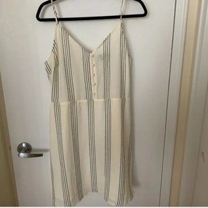 Dynamite Black and Beige Dress